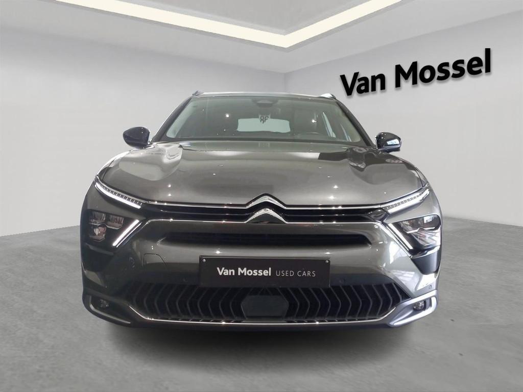 Citroen C5 X 1.2 PureTech 130 S&S EAT8 Shine, Auto's, Citroën, 745 kg, Stof, Gebruikt, https://public.car-pass.be/vhr/81003dea-e97e-44c2-a8e8-cab8434f65e3