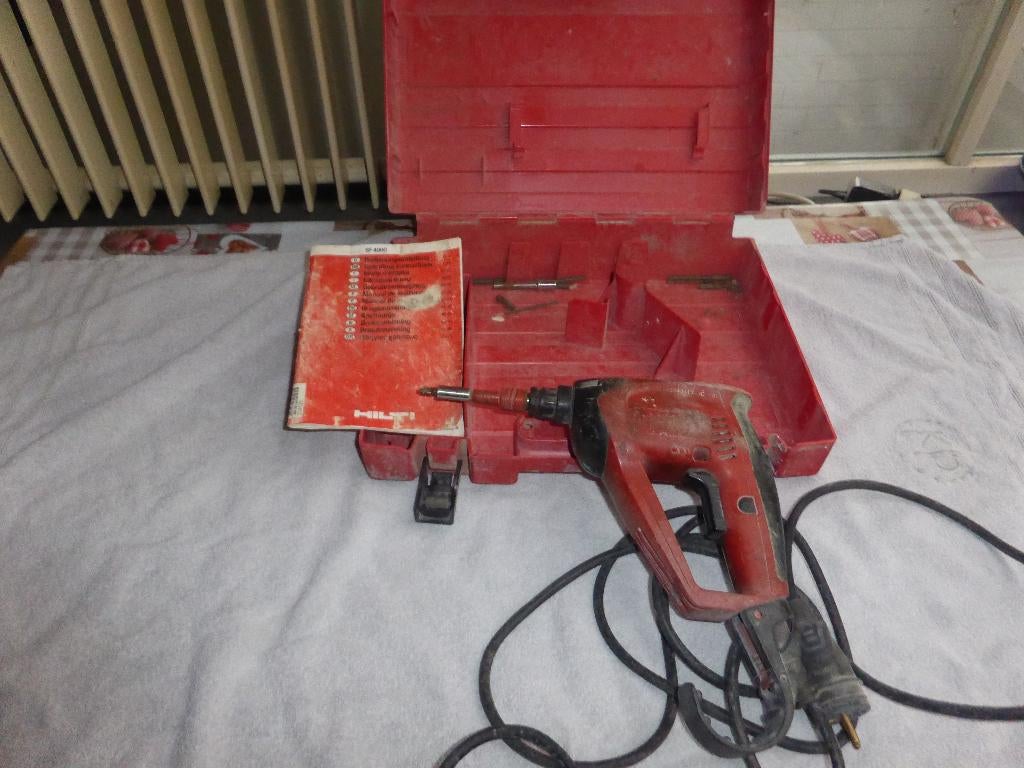 gipsplaatschroefmachine hilti SF4000 in goede werkende staat, Bricolage & Construction, Enlèvement ou Envoi, Utilisé