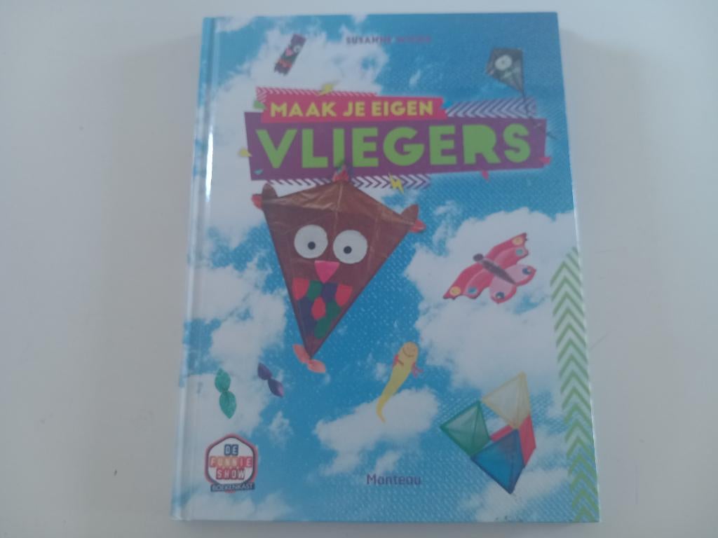Boek Maak je eigen vliegers Knutselen Vliegeren Spel, Ophalen of Verzenden, Zo goed als nieuw