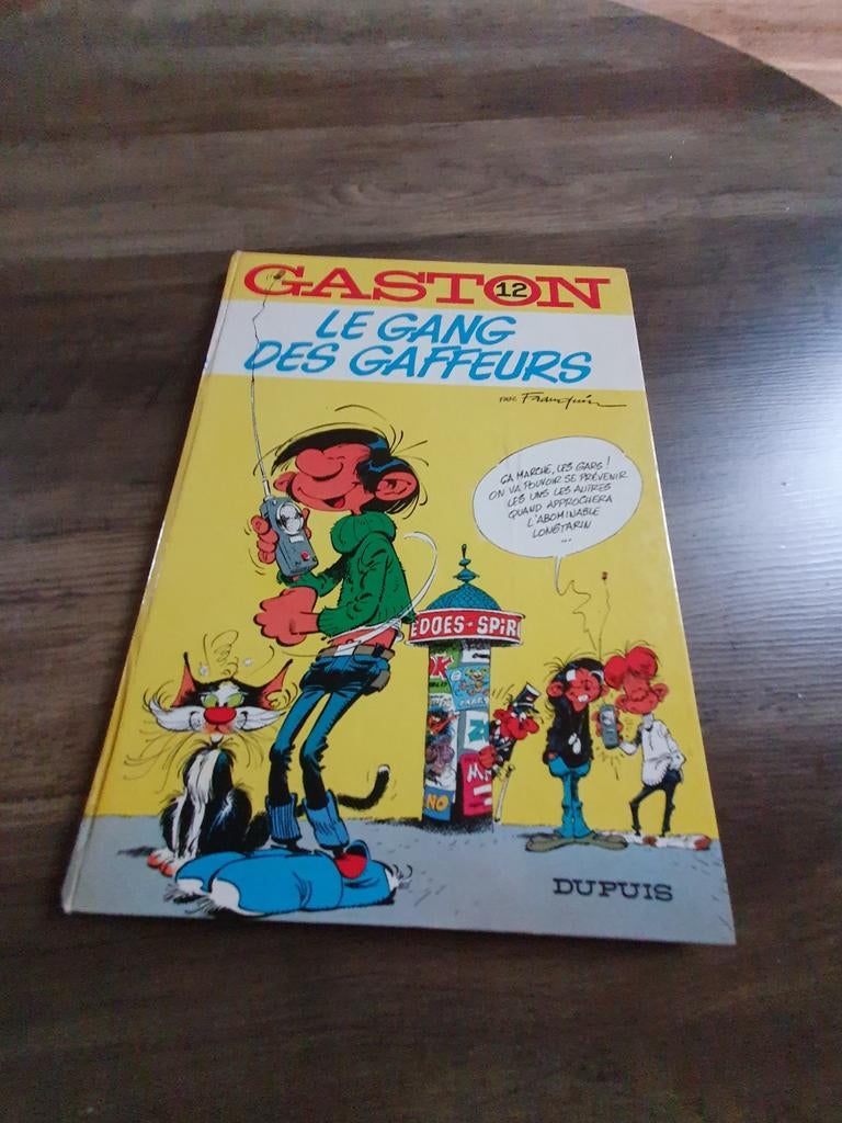 Gaston T12 le gang des gaffeurs EO 1974, Enlèvement ou Envoi