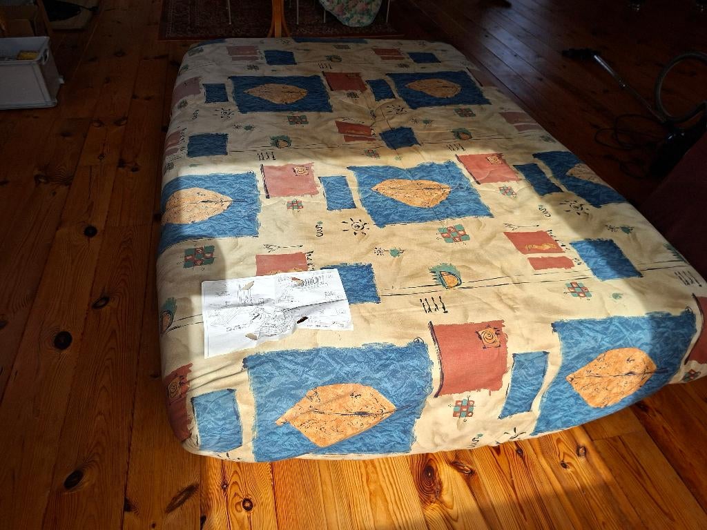 Slaapbank, Huis en Inrichting, Slaapkamer | Slaapbanken, Ophalen, Gebruikt, Twijfelaar, 120 cm