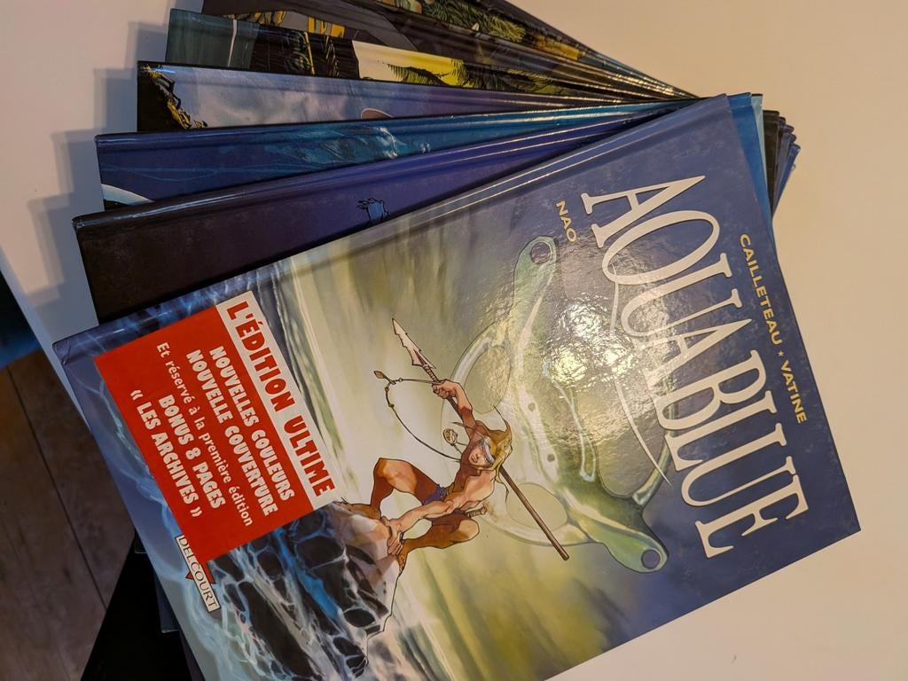 Bande dessinée aquablue, tome 1 à 11, Livres, Enlèvement