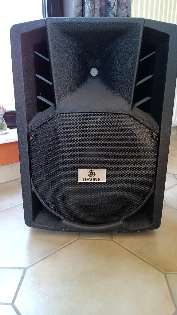 Haut-parleur et microphone sur pied, Autres marques, Enlèvement, Utilisé, Haut-parleurs Frontaux, Arrière ou Stéréo