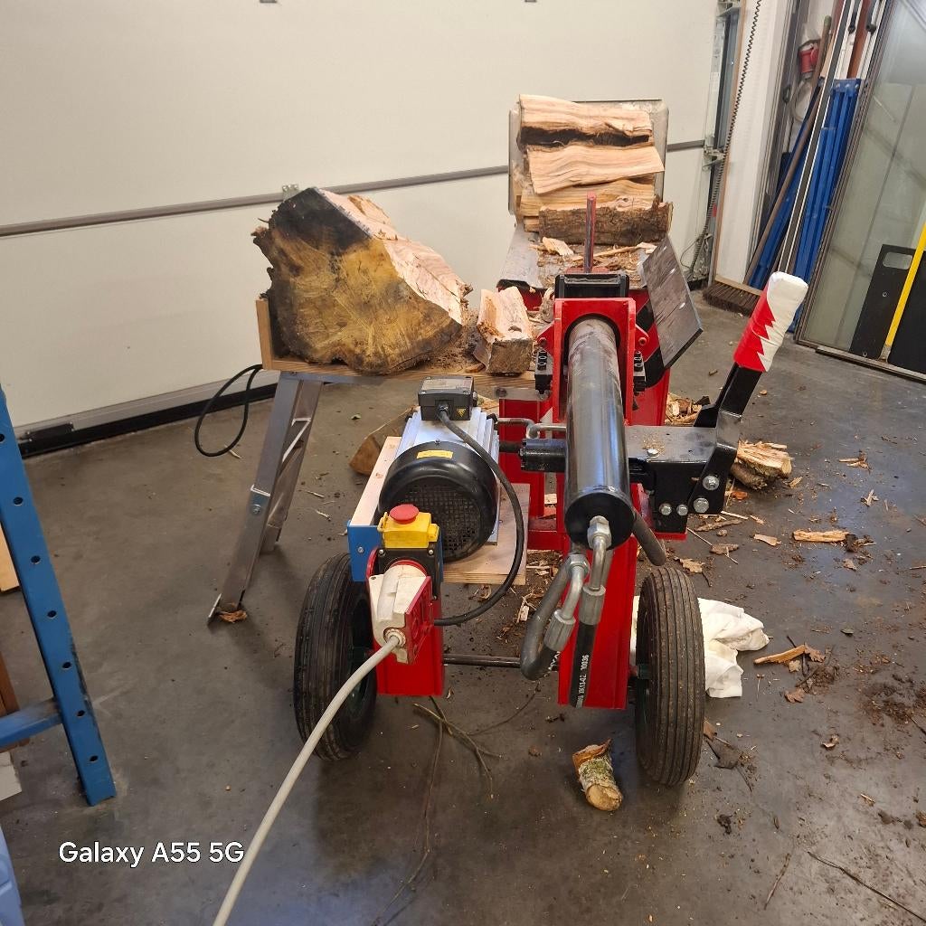 Houtkliever, Ophalen, Gebruikt