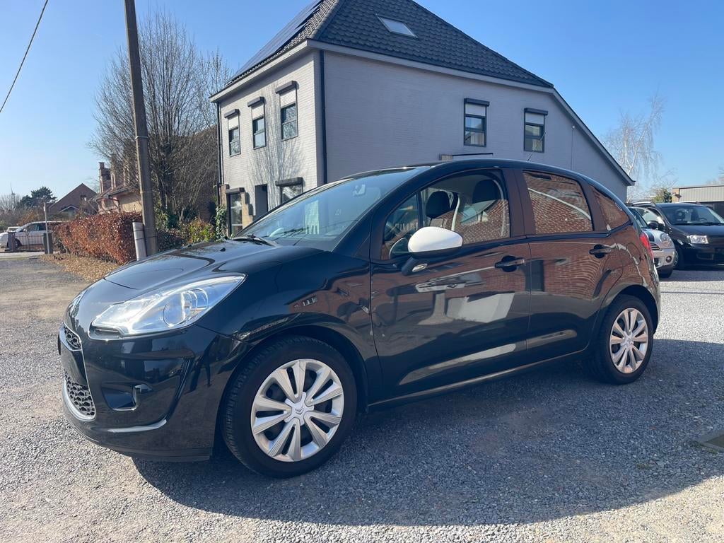 Citroen C3 1.1i Benzine, 1e eigenaar,, Auto's, Citroën, Euro 5, 4 cilinders, Zwart, Particulier