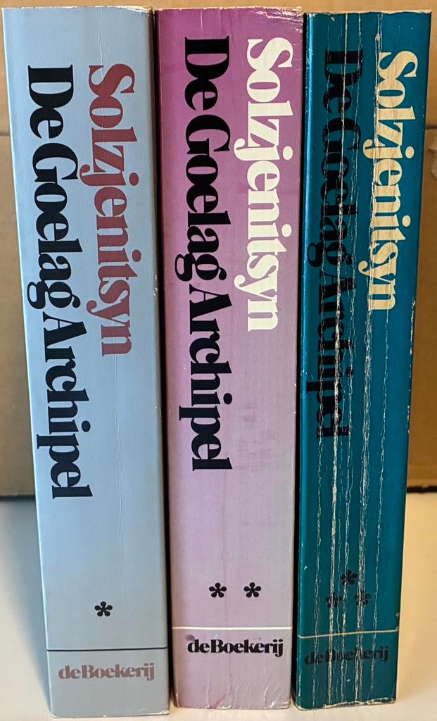 Alexandr Solzjenitsyn - De Goelag Archipel compleet 1,2,3., Boeken, Ophalen of Verzenden, Zo goed als nieuw