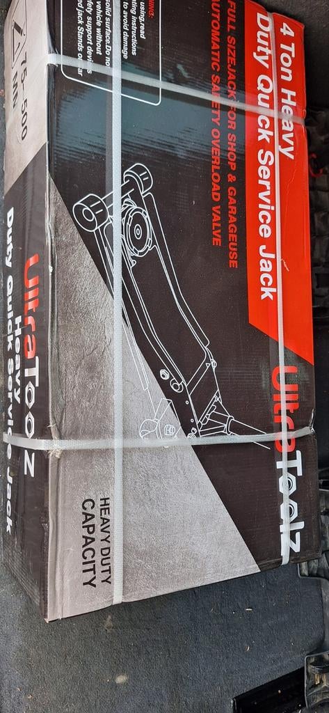 Cric de voiture 4 tonnes neuf, Enlèvement