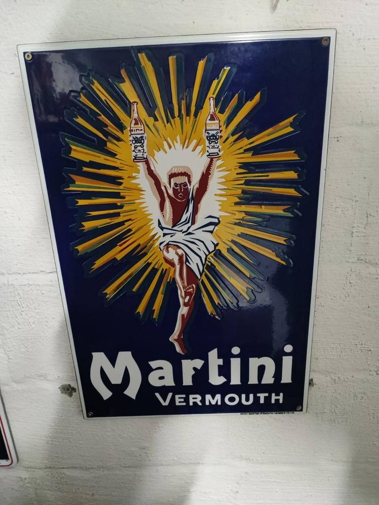 Plaque émaillée Martini Vermouth 2020, Enlèvement ou Envoi, Neuf, Autres types