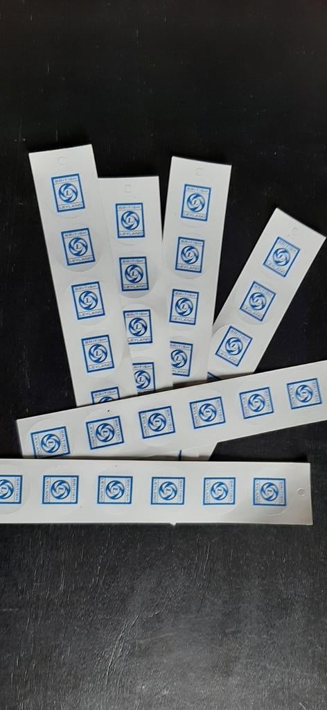 Stikkers  British Leyland 10 strips, Ophalen of Verzenden