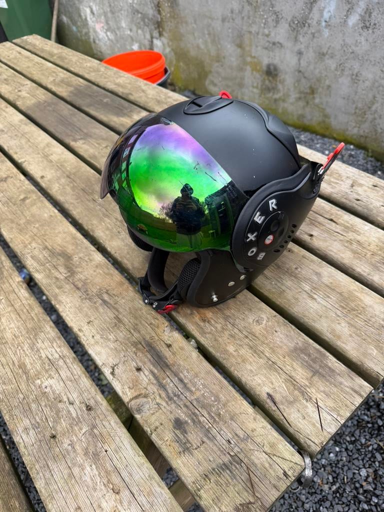 boxer helm maat m, Fietsen en Brommers, Brommerhelmen, Ophalen