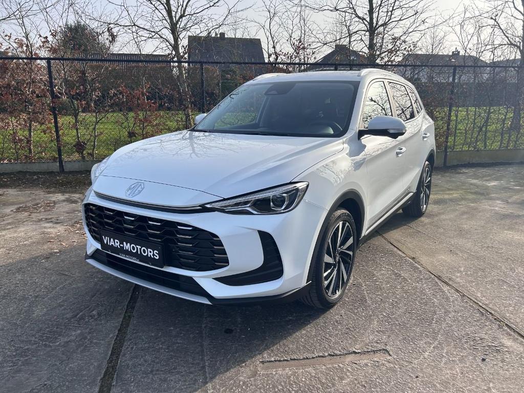 MG ZS 1.5 Hybrid-Luxury-Leder-360-ACC-Verw Zetels Stuur, Autos, Cuir, 75 kW, Achat, Euro 6