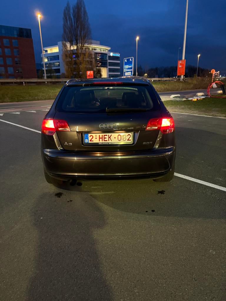 Audi A3 2.0 TFSI S Line, Auto's, Audi, Particulier, A3, Cruise Control, Benzine, Euro 4, Automaat, Overige kleuren, Zwart, Leder en Stof