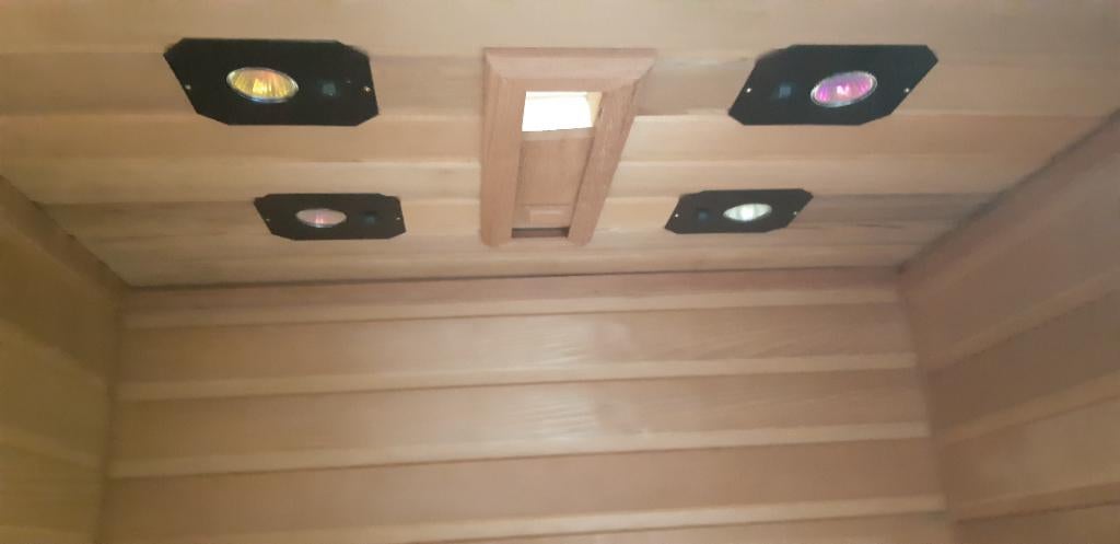 Infraroodcabine, Ophalen, Gebruikt, Infrarood, Complete sauna