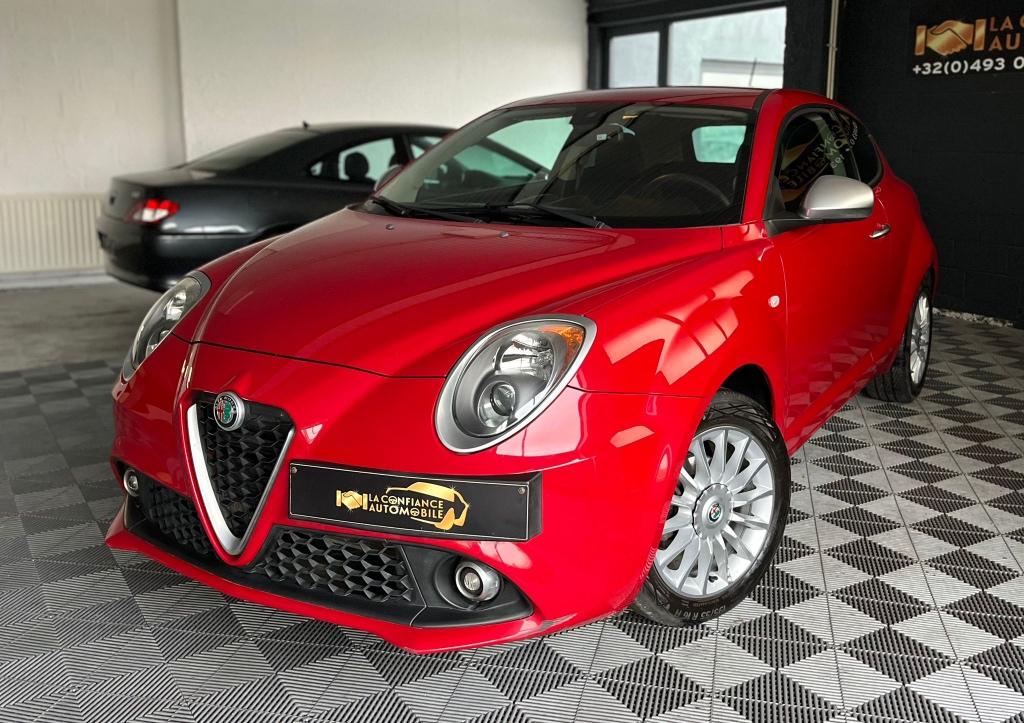 Alfa Roméo Mito 1.4i 1er Propriétaire Garantie 12 Mois, Autos, Alfa Romeo, Euro 5, Achat, Noir, 130 g/km