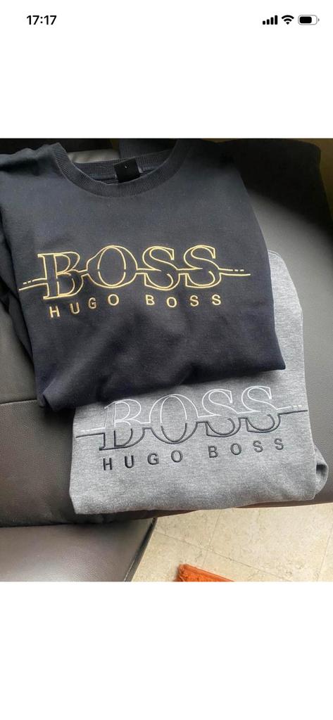 Hugo boss heren trui, Vêtements | Hommes, Pulls & Vestes, Envoi, Comme neuf, Taille 52/54 (L), Noir