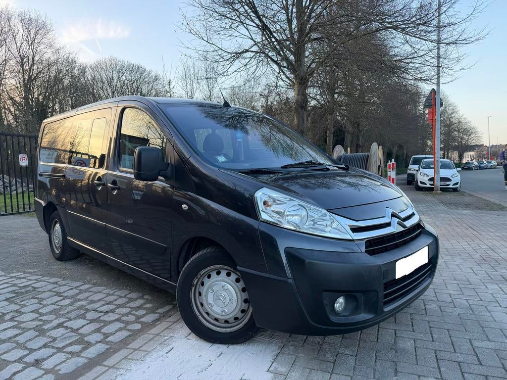 Citroën Jumpy Double Cabine 2.0 HDI — 6 PL 2015 198 000 km, Autos, Achat, Entreprise, Citroën, Boîte manuelle