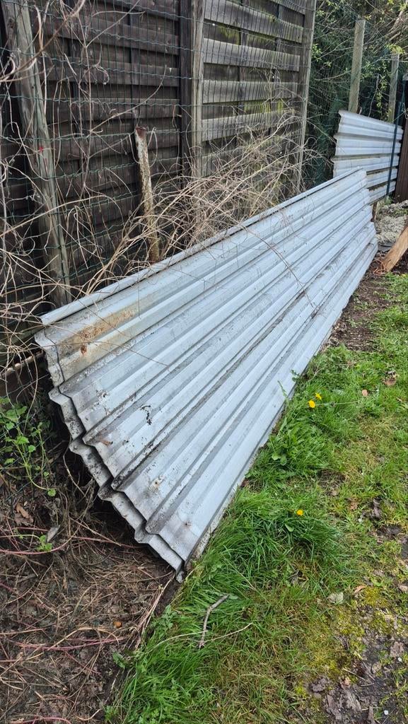 Dakplaten  galvanizee, Ophalen