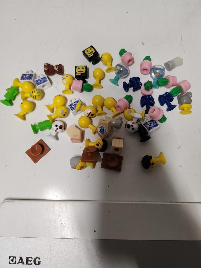 Pakje van 50 Aldi 2025-emoji, Kinderen en Baby's, Speelgoed | Duplo en Lego, Ophalen of Verzenden