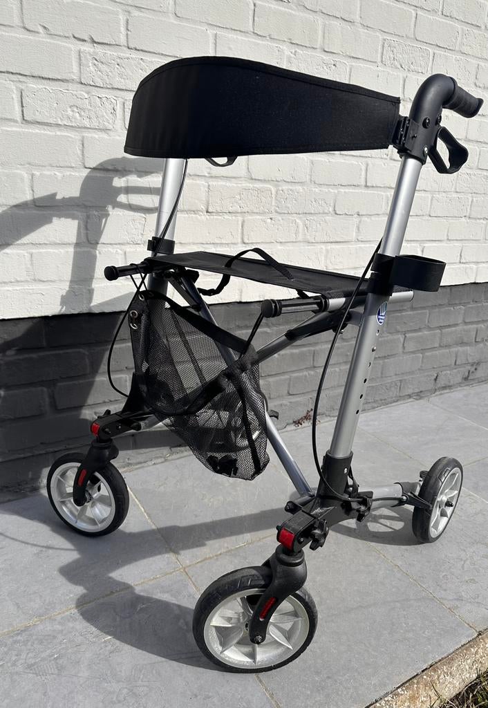Opvouwbare rollator, Ophalen, Opvouwbaar, Zo goed als nieuw