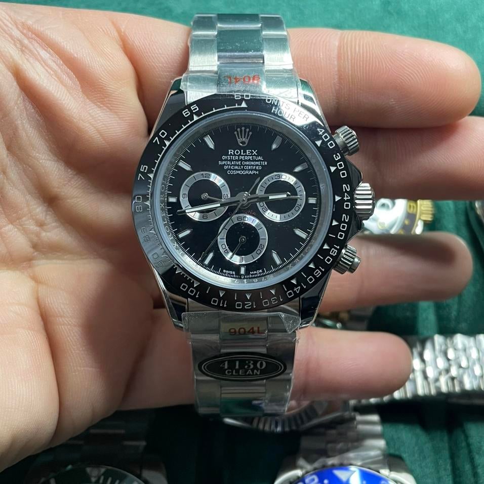 Rolex daytona automatique, Rolex, Enlèvement ou Envoi, Acier, Acier