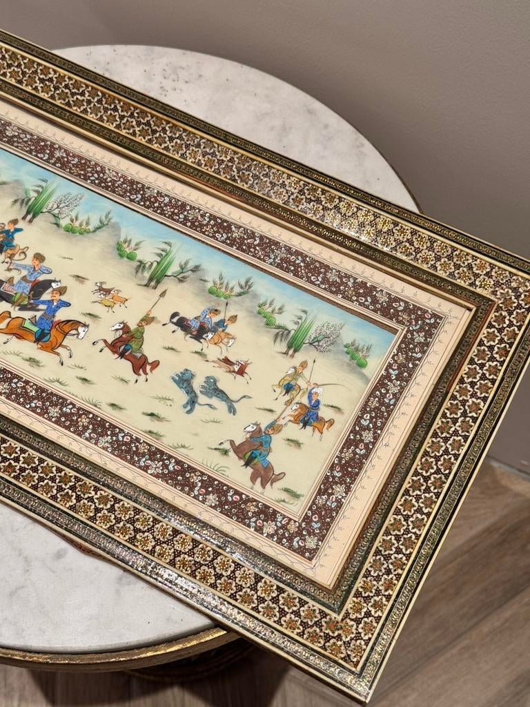 Perzish schilderij, Antiek en Kunst, Ophalen