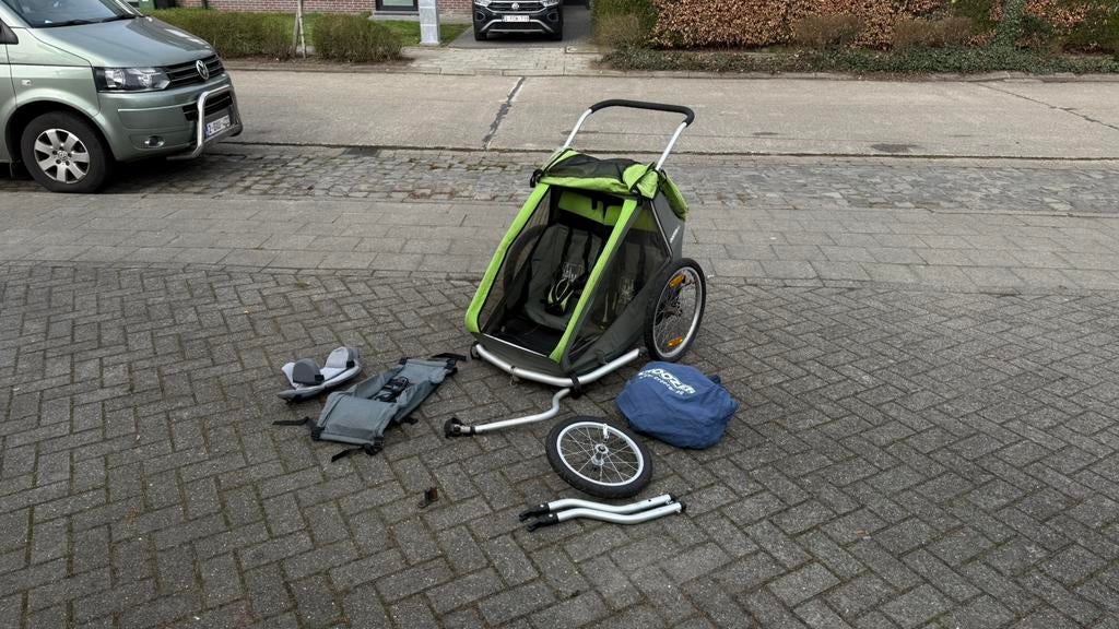 Croozer Kid 2, Ophalen, Gebruikt, Kinderkar