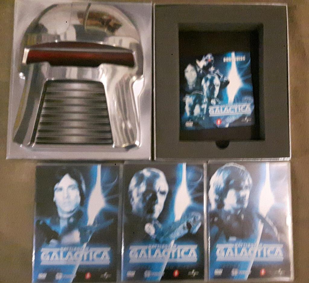 Battlestar Galactica 1978 serie Limited Edtion Ceylonhelm, Ophalen of Verzenden, Boxset