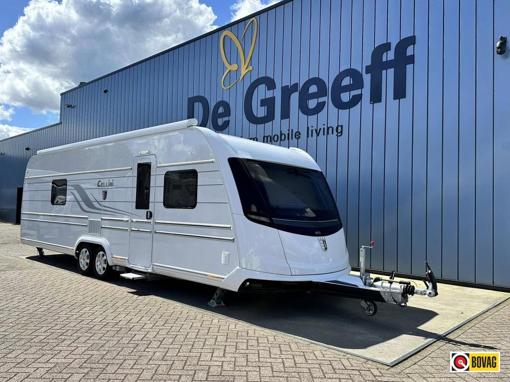 Tabbert Cellini 750 HTD, Caravanes & Camping, Jusqu'à 4, Entreprise, Tabbert, Poêle