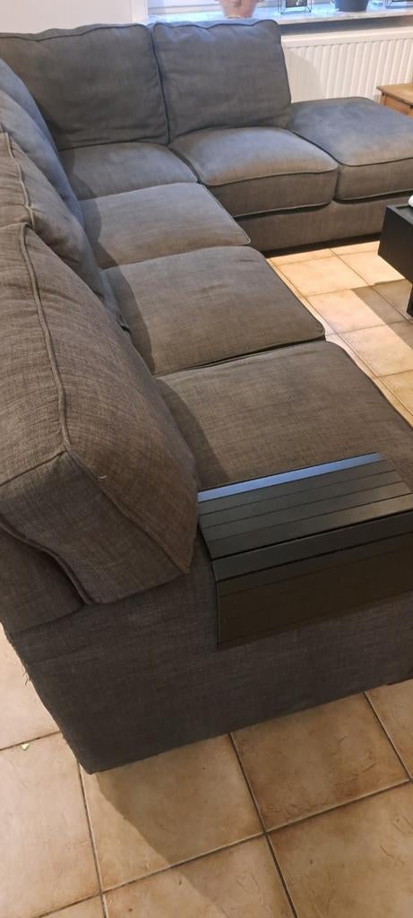 Canapé avec méridienne, Maison & Meubles, Enlèvement