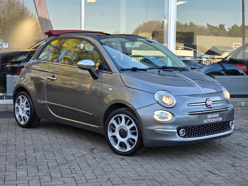 Fiat 500 1.2 benzine Cabrio/ GARANTIE, Bedrijf, Handgeschakeld, Parkeersensor, Te koop