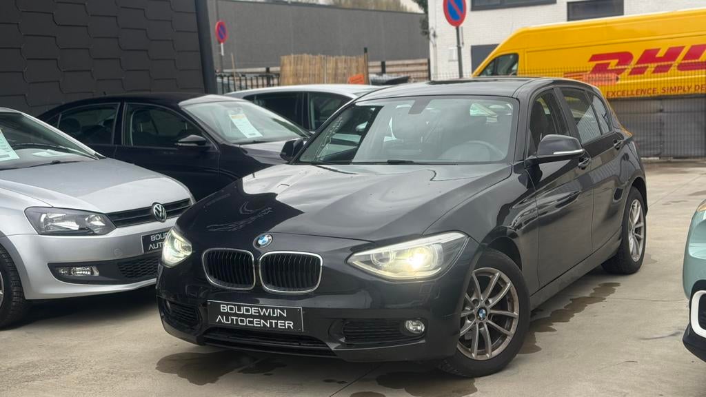Bmw 1 Serie 116i 1.6Benzine  2014 170.xxxkm Garantie, Zwart, Zwart, 5 deurs, Electronic Stability Program (ESP)