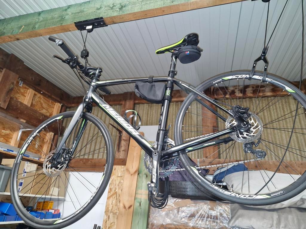 Merida Spider 500 met klikpedalen, Ophalen