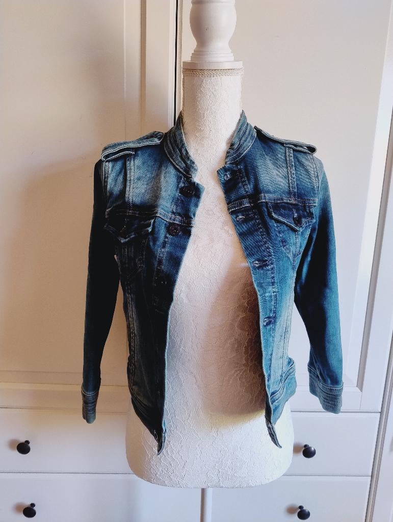 Veste en jeans Pepe taille S, Envoi, Comme neuf, Taille 36 (S), Bleu