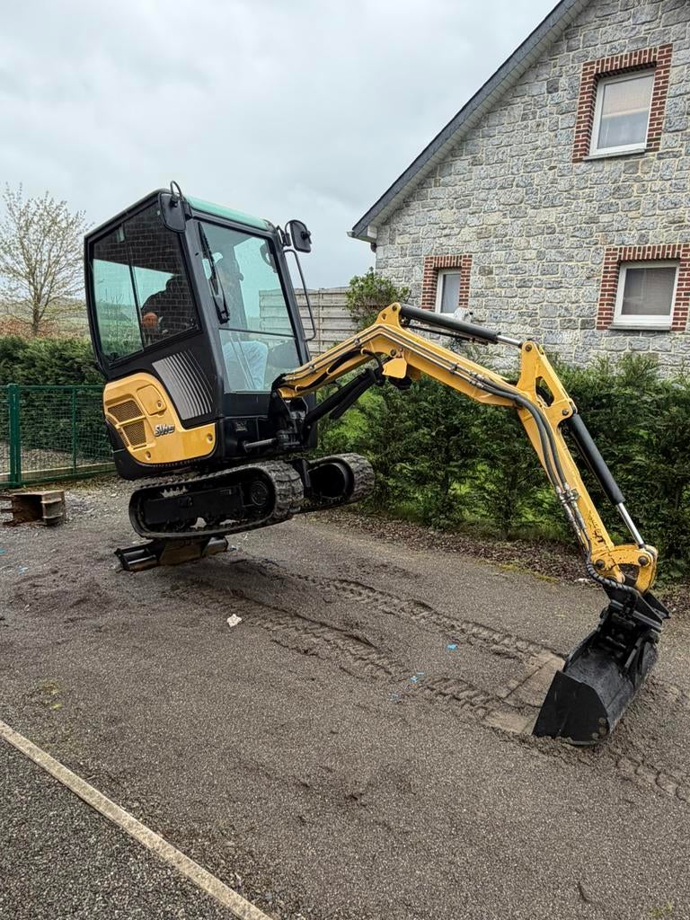 Mini pelle yanmar, Articles professionnels, Enlèvement ou Envoi, Chargeuse-pelleteuse