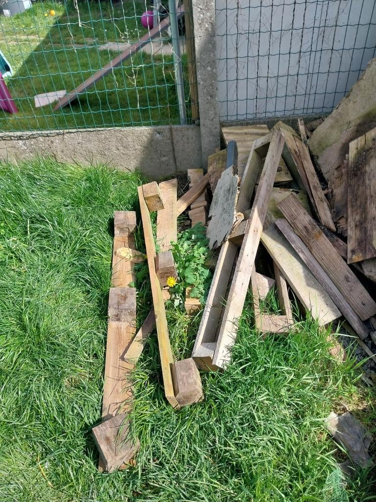 Bois de palette gratuit, Enlèvement