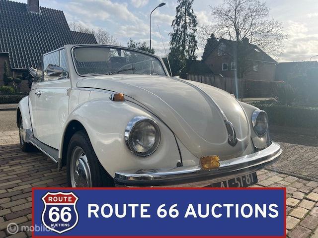 Volkswagen Beetle Cabriolet | 1970 | Route 66 Auctions, Auto's, Volkswagen, Zwart, Bedrijf, Handgeschakeld