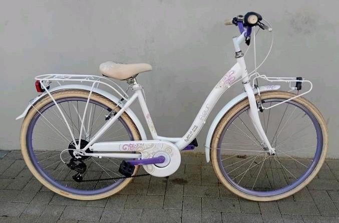 Meisjesfiets MBM Fleur 26inch 6speed NIEUWPRIJS 399€ 🚴‍♂️, Fietsen en Brommers, Ophalen, Cruiser, Zo goed als nieuw, Minder dan 47 cm