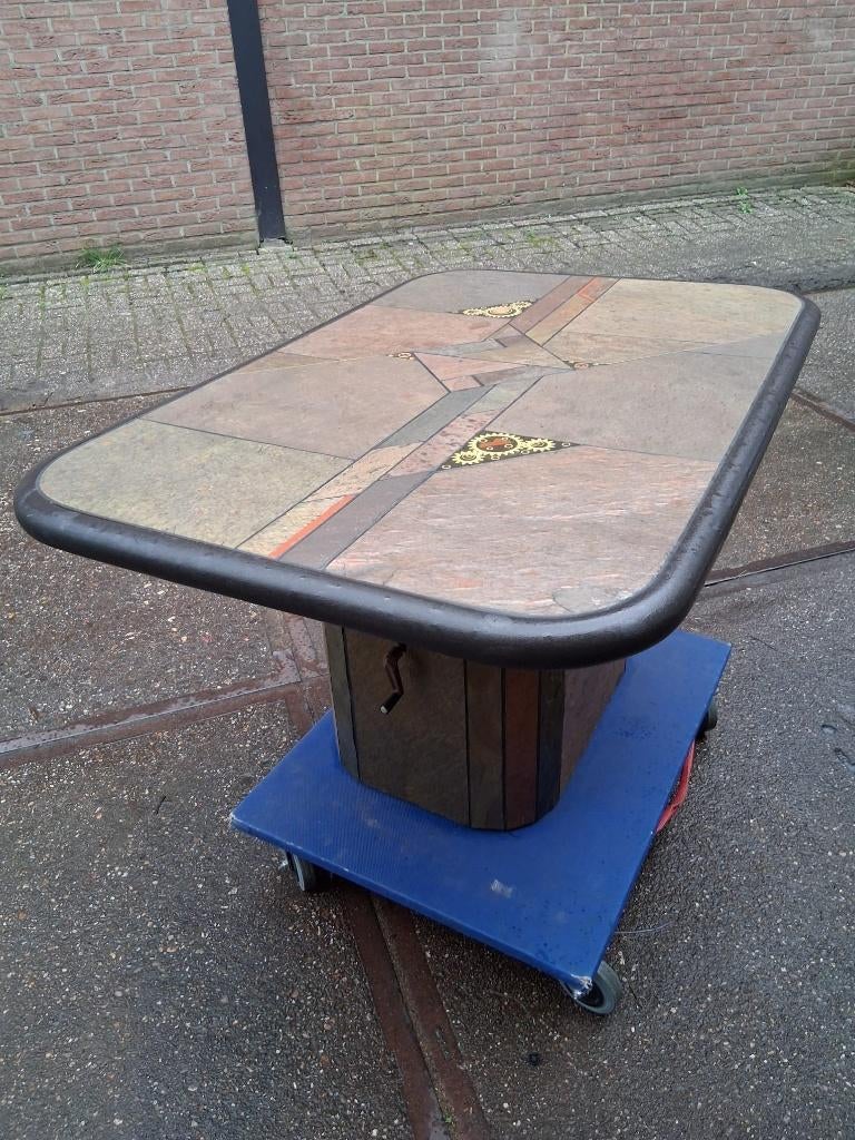 Kingma salontafel, Huis en Inrichting, Tafels | Eettafels, Zo goed als nieuw, 50 tot 100 cm, 100 tot 150 cm, Rechthoekig, Overige materialen