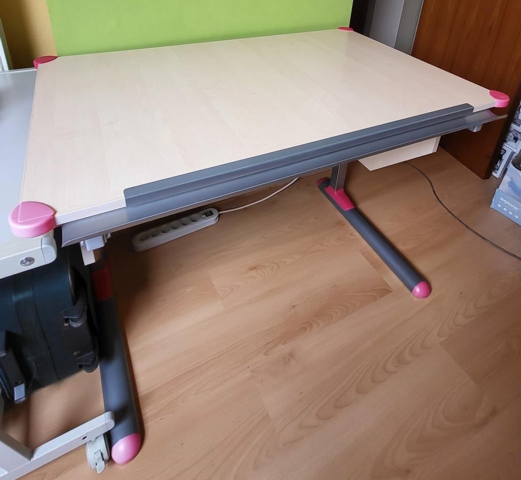 Bureau met ladeblok, Maison & Meubles, Bureaux, Scandinave, Autres marques, Avec tiroirs, Enlèvement