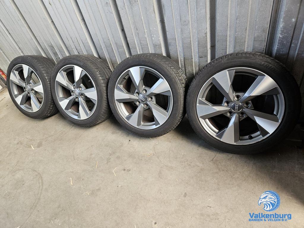 5-6mm! Originele Audi A3 S3 8V 17 inch velgen 5x112 zomerban, Auto-onderdelen, Gebruikt, -, -, Banden en Velgen