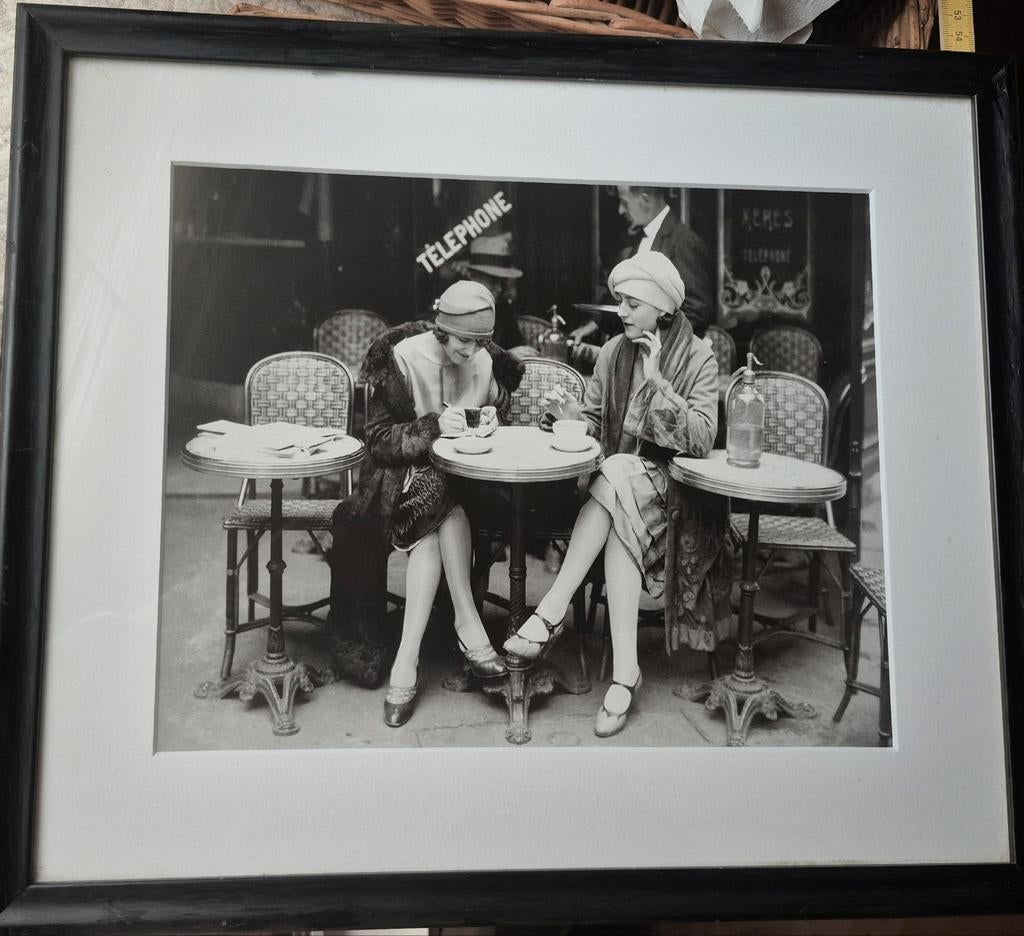 Café et cigarette,Paris 1925, Ophalen of Verzenden