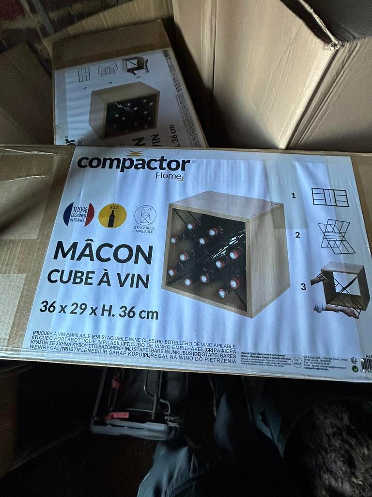 Rangements bouteilles, Maison & Meubles, Neuf, Moins de 50 cm, Enlèvement, 5 à 15 bouteilles