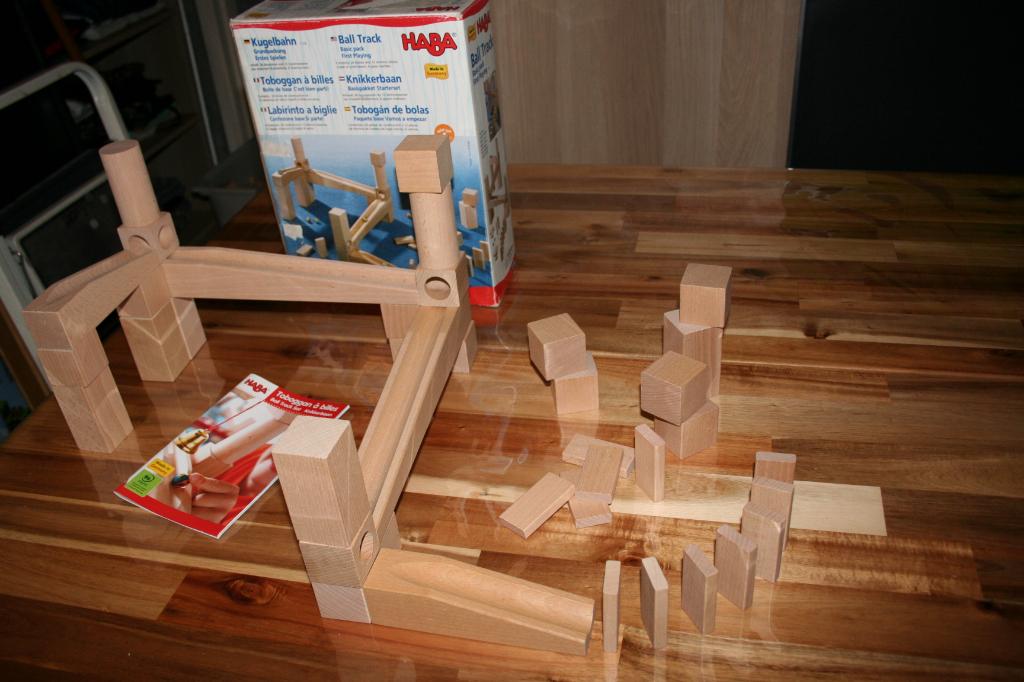 haba houten knikkerbaan (deel 2), Enfants & Bébés, Jouets | Jouets en bois, Utilisé, Autres types, Enlèvement ou Envoi