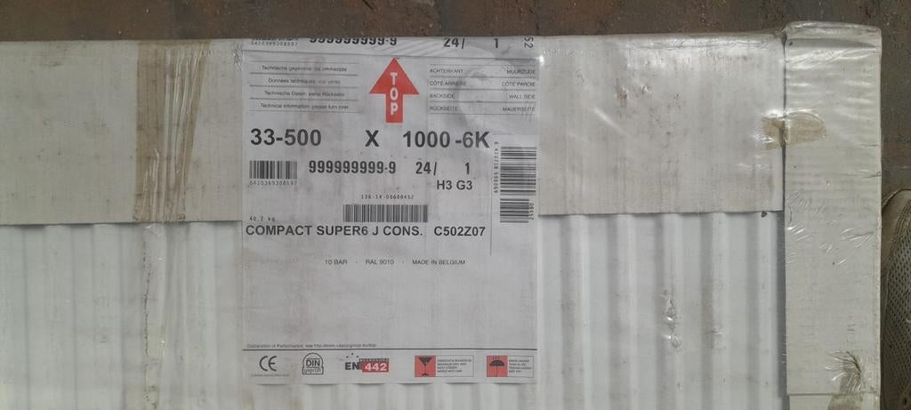 Nieuwe verwarmingen x 2, Doe-het-zelf en Bouw, Verwarming en Radiatoren, Ophalen, Radiator