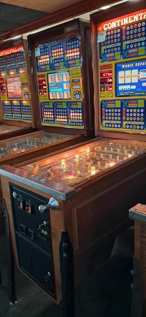 Partij Bingo's CONTINENTAL Super7, Collections, Machines | Machines à sous, Euro, Enlèvement