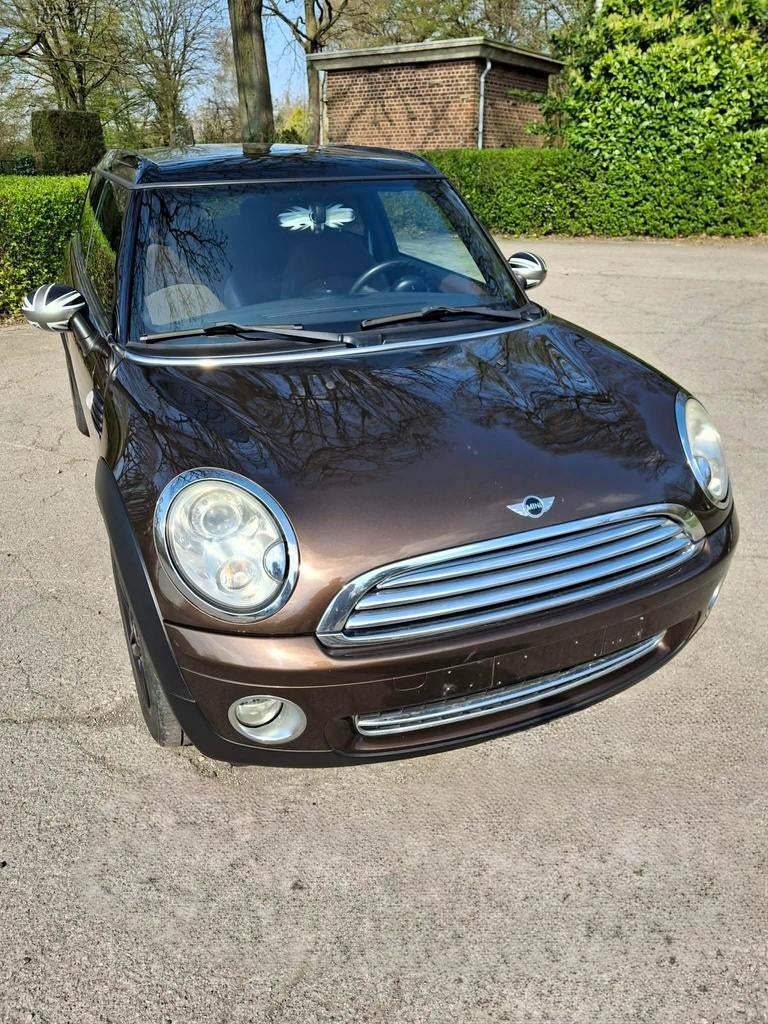Mini Clubman, Auto's, Mini, Voorwielaandrijving, Clubman, Bruin, Leder en Stof