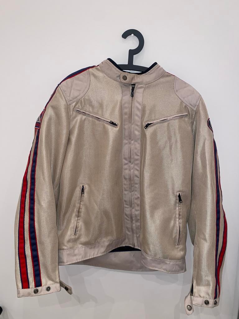 Blouson Moto Été Helstons - Modèle Pace Air, Enlèvement, Comme neuf, Autres tailles, Beige