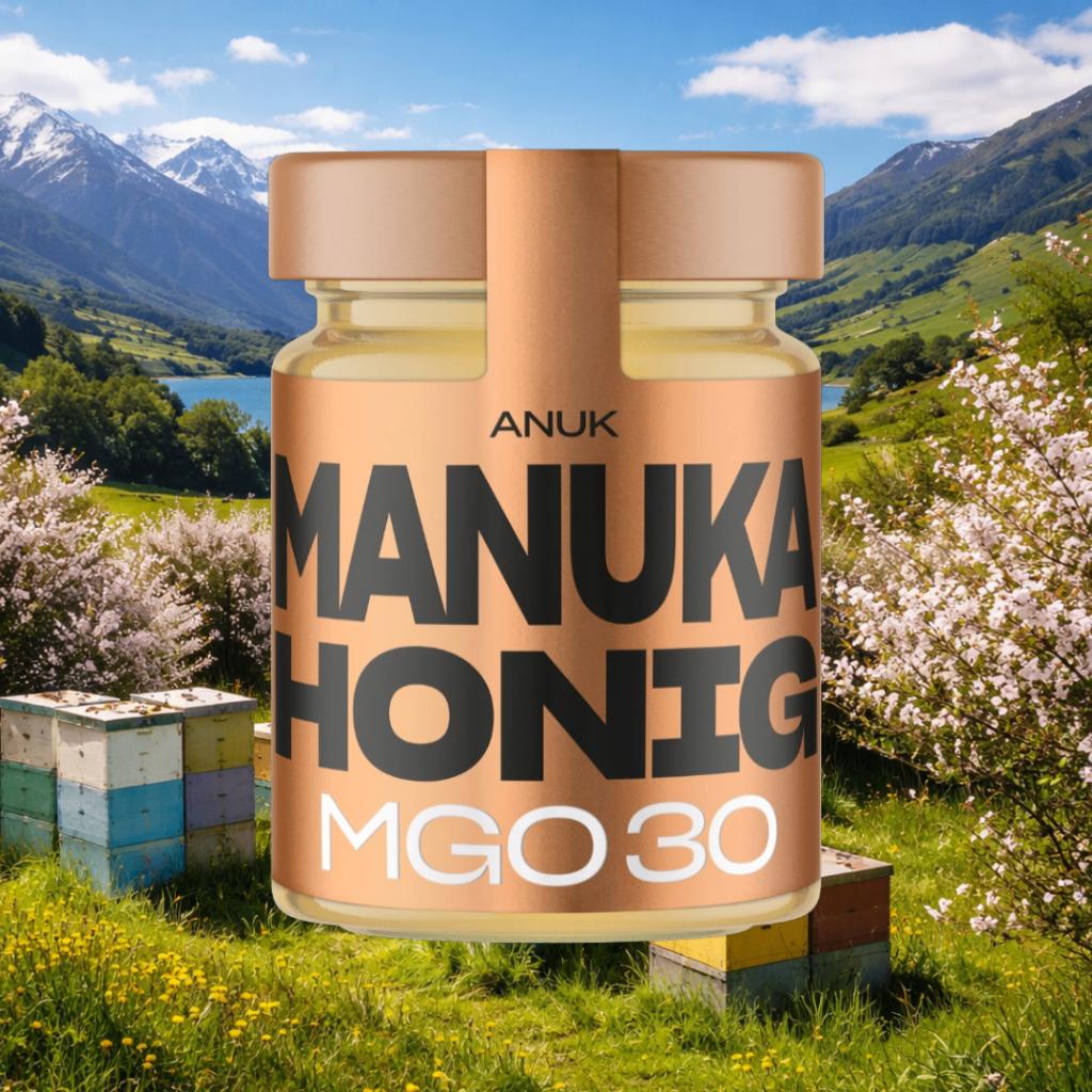 Miel de Manuka MGO 30 – Nouvelle-Zélande, Enlèvement ou Envoi