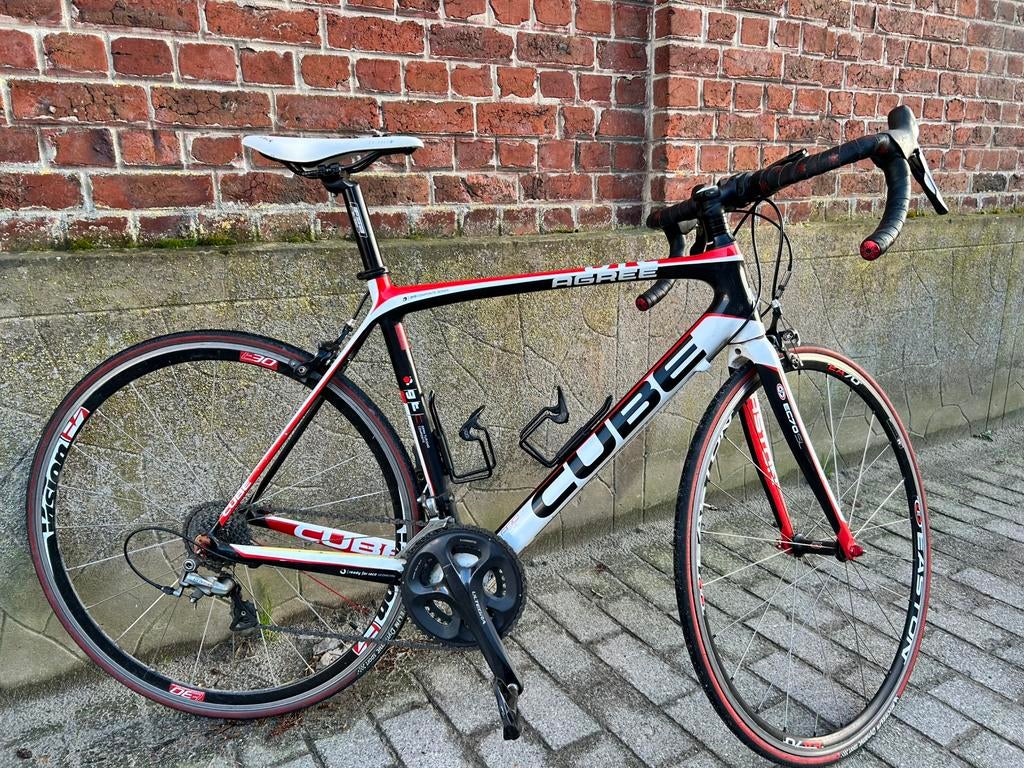 Vélo de course Cube Carbon Ultrega Agree Pro, Vélos & Vélomoteurs, Enlèvement, Comme neuf