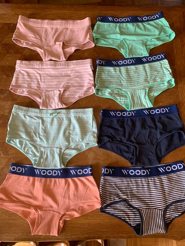 Onderbroeken meisje Woody 12 jaar 152, Ophalen of Verzenden, Gebruikt, Meisje, Nacht- of Onderkleding